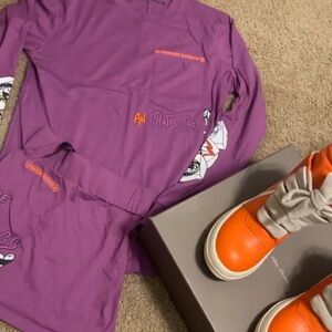 Chrome hearts X Ricks orange set